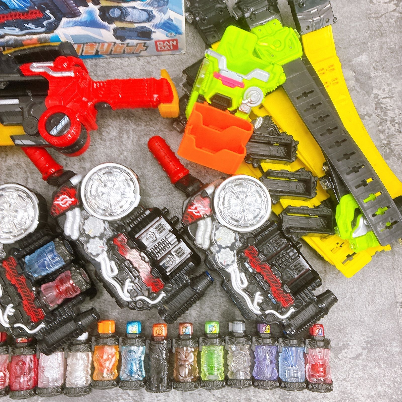 仮面ライダー ビルド エグゼイド まとめ 9個 DXビルドドライバー DX 