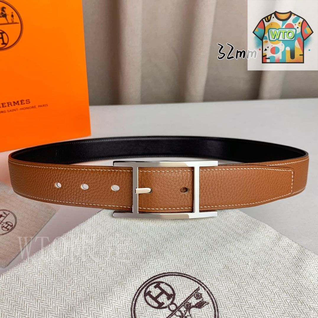 今日特価】Herm?s エルメス ニードルバックル レザーベルト - メルカリ