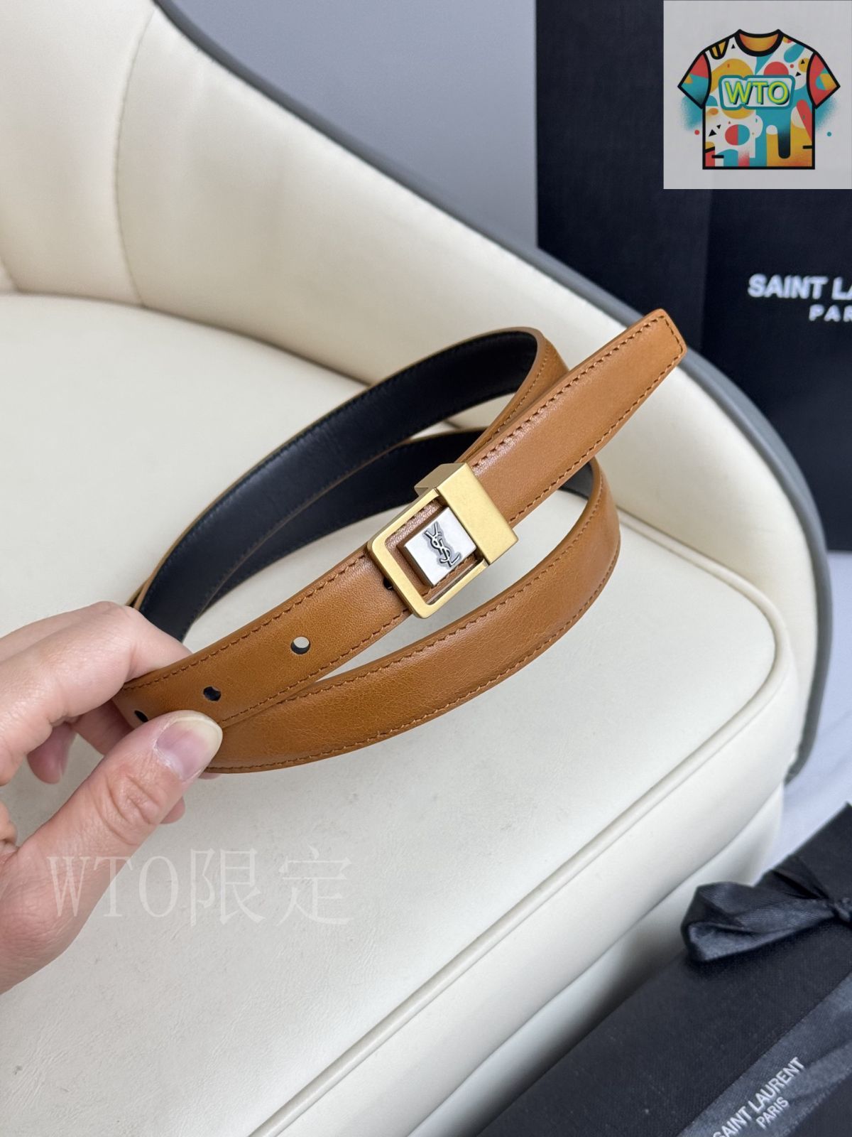 今日特価】Saint Laurent サンローラン レディースベルト - メルカリ