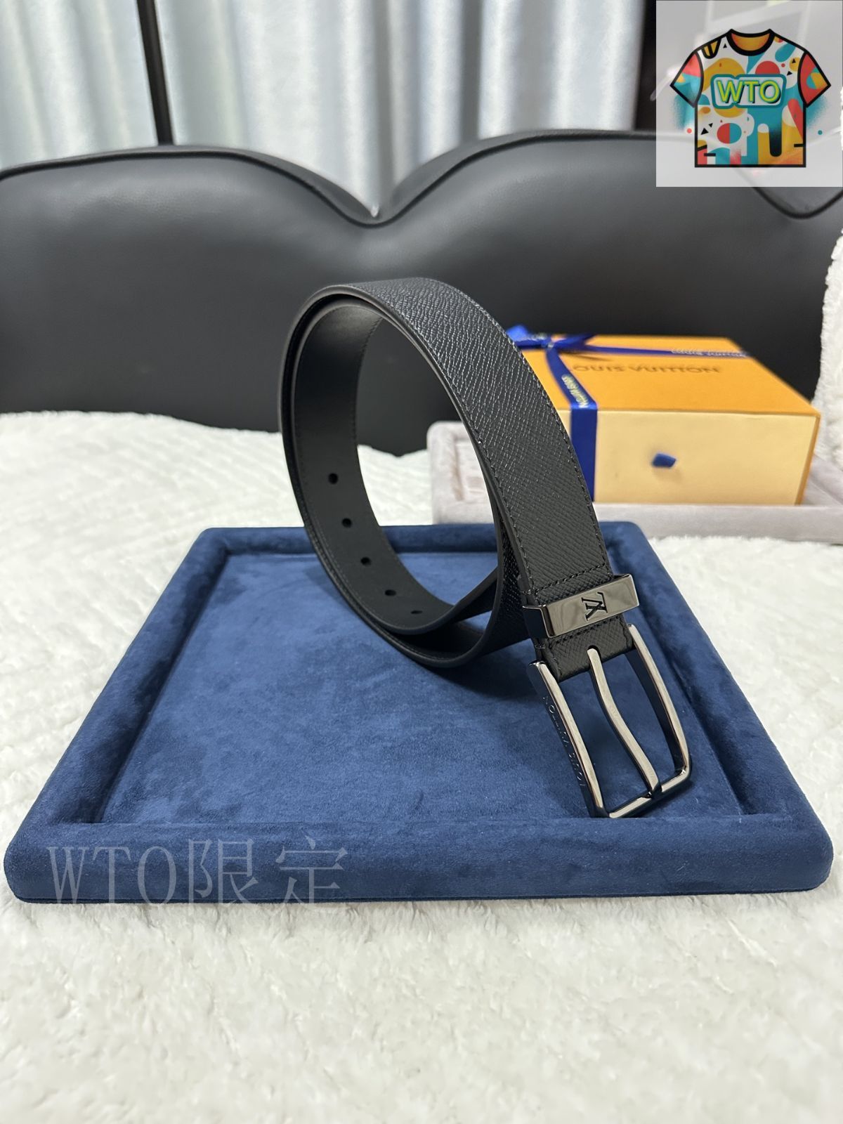 今日特価】Louis Vuitton ルイヴィトン レザーベルト - メルカリ