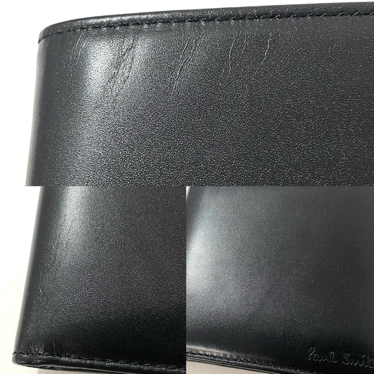 E05211 新品 Paul Smith コンパクト レザー財布 ブラック E05211 新品