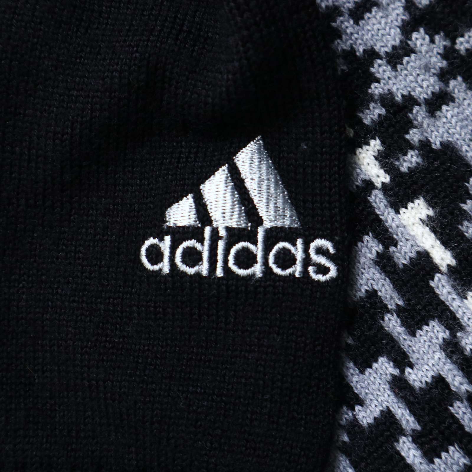 adidas アディダスゴルフ　セットアップ　千鳥柄 adidas - アディダスゴルフ セットアップ レディース ゴルフウェアの