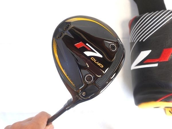 超美品 テーラーメイド r7 Quad ミニ ドライバー Diamana SILVER TM55
