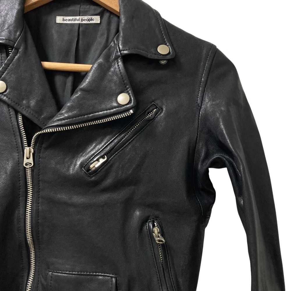 美品 beautiful people ビューティフルピープル キッズ ライダース