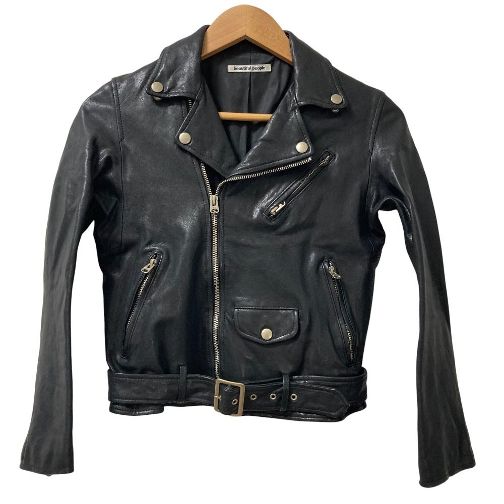 美品 beautiful people ビューティフルピープル キッズ ライダース