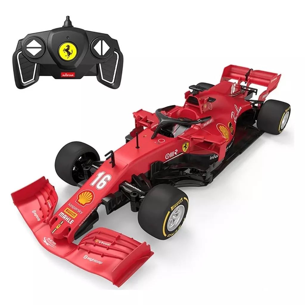【中古】ラジコン 1/16 フェラーリ SF1000 「プラモデルキットR/C」 2.4GHz仕様