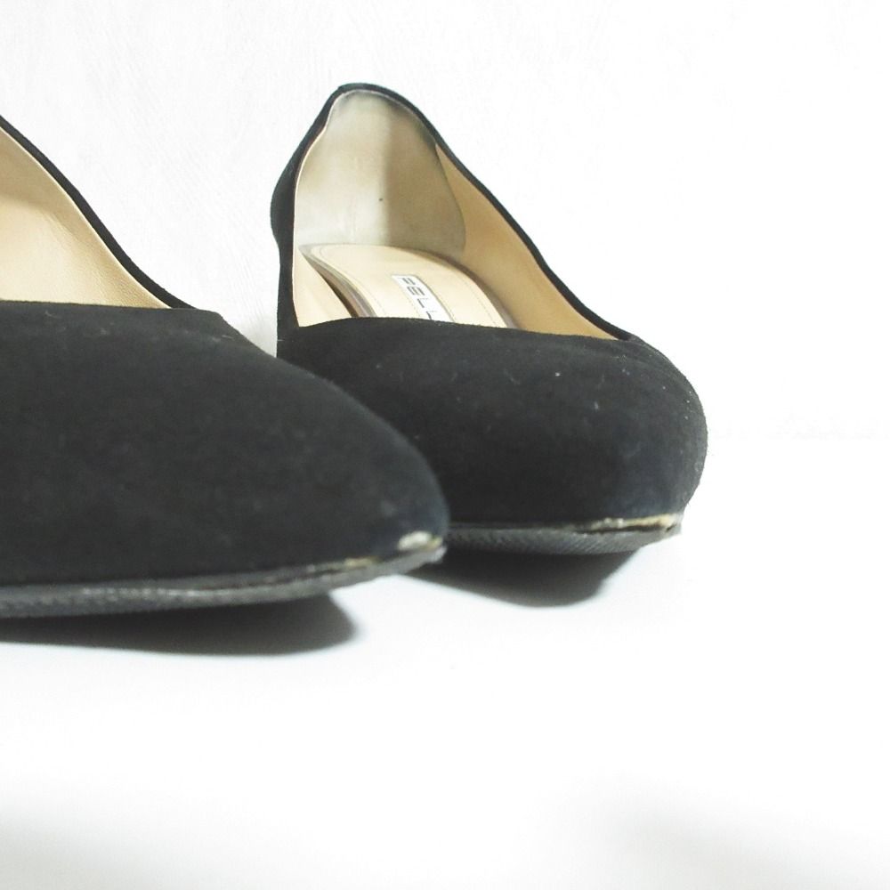 良品 PELLICO ペリーコ スエード ポインテッドトゥ パンプス 35 1/2