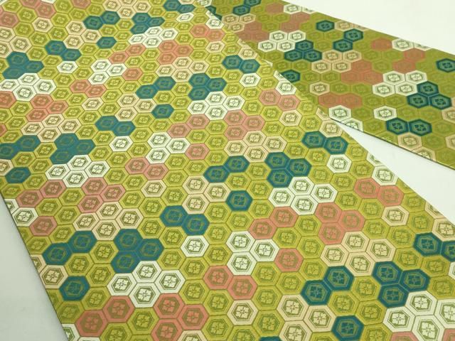 平和屋着物□極上 俵屋 人間国宝 喜多川平朗 有職織物 九寸名古屋帯