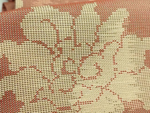 平和屋着物□極上 俵屋 人間国宝 喜多川平朗 有職織物 九寸開き名古屋