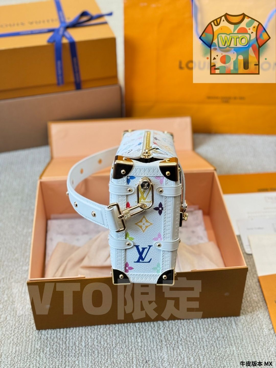 今日特価】Louis Vuitton Side Trunk 谷愛凌スタイル ショーモデル