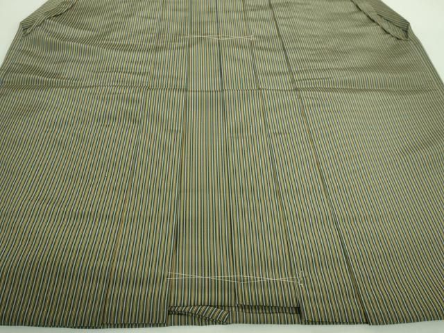 平和屋着物■極上　男性　馬乗り袴　精巧仕舞平　縞　逸品　DZAB1540kh5 平和屋着物□極上 男性 馬乗り袴 精巧仕舞平 縞 逸品 DZAB1540kh5