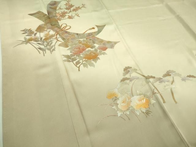 平和屋着物□極上 金彩友禅 卓越技能者・名工・和田光正 訪問着 束ね