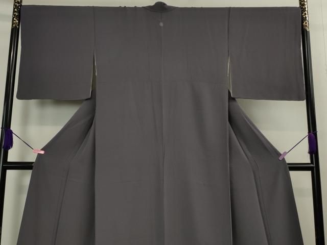 平和屋着物□極上 色無地 青磁鼠色 逸品 未使用 DZAB0787kh5 平和屋