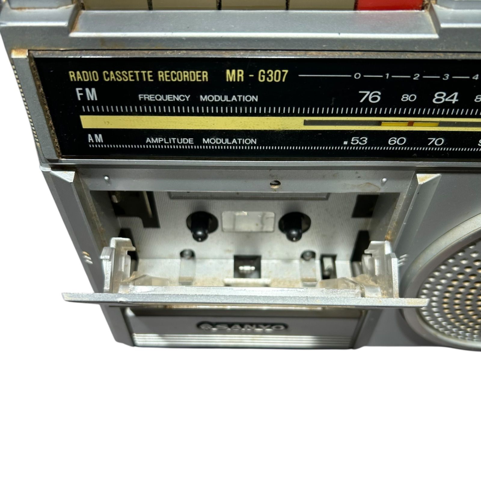 SANYO サンヨー MR-G307 ラジオカセットレコーダー レトロ - メルカリ