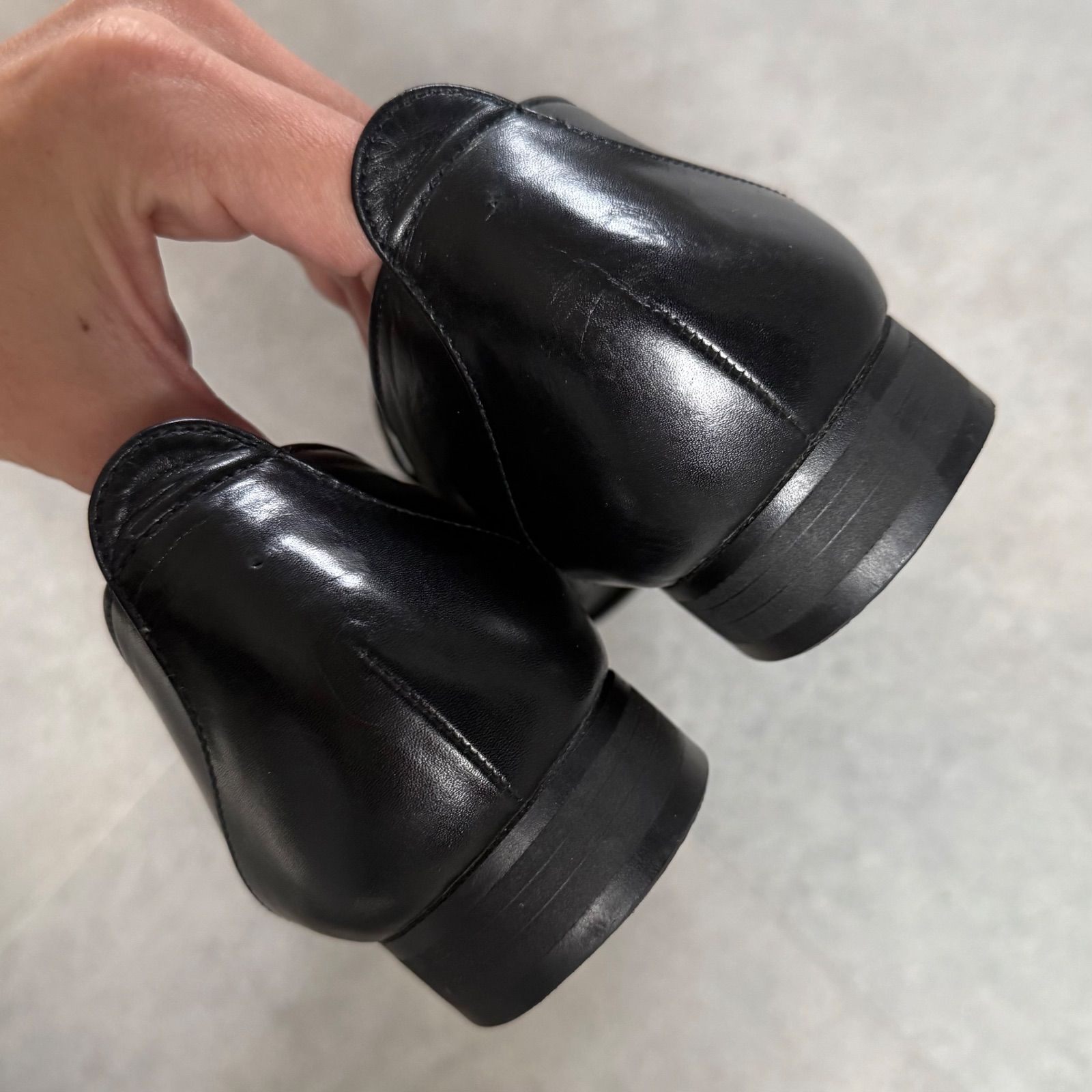 【美品】クリスチャンディオール　スエードブーツ 23cm 高ヒール　CDロゴ 美品】クリスチャンディオール スエードブーツ 23cm 高ヒール CDロゴ