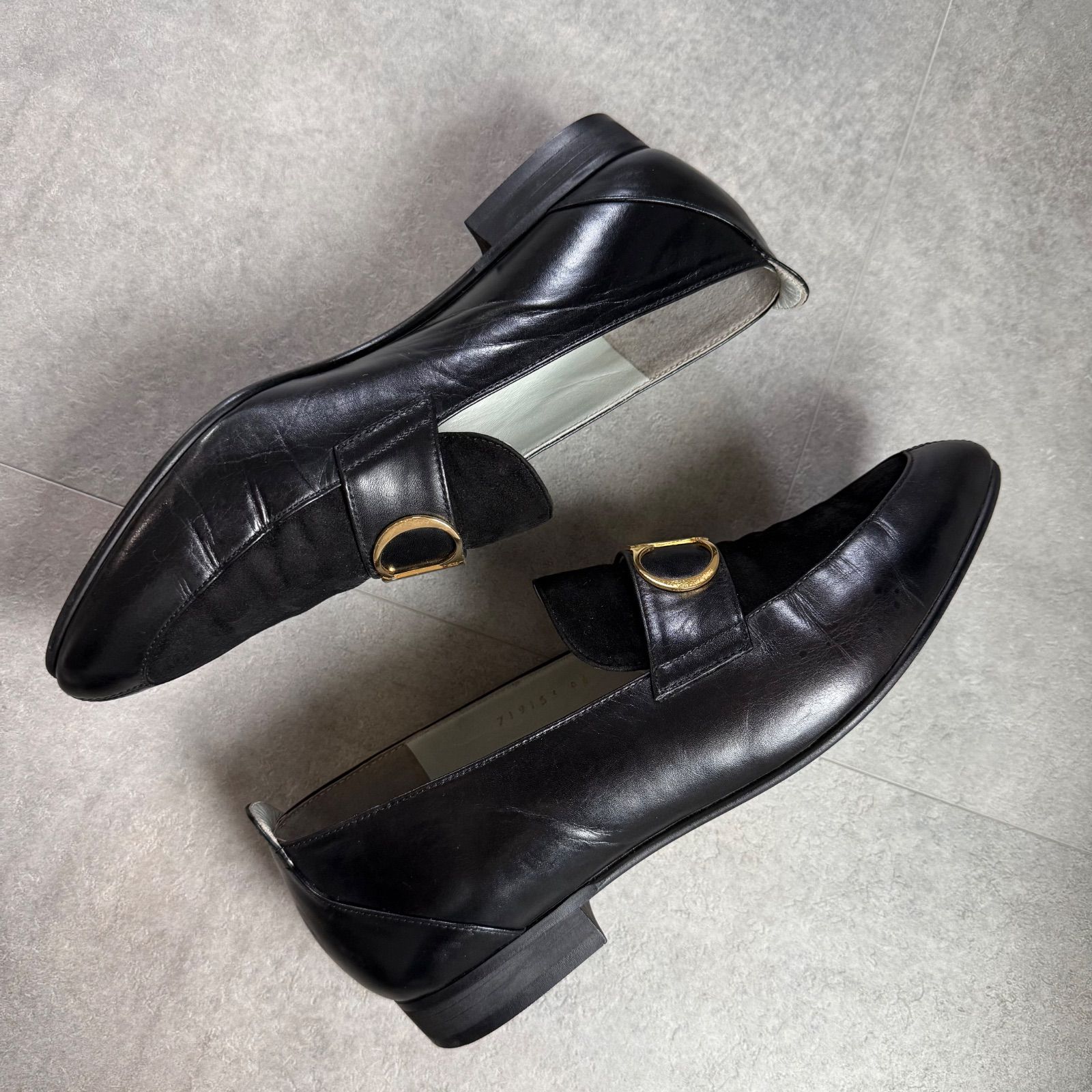 Christian Dior 革靴 ローファー vintage モード系 Christian Dior 革靴 ローファー vintage モード系