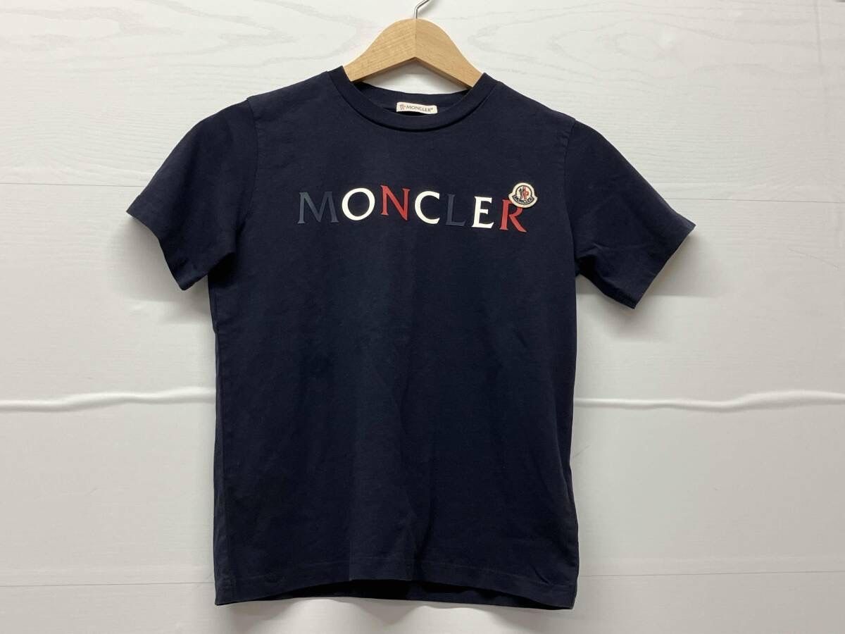 MONCLER モンクレール キッズ 半袖Tシャツ ロゴ入り サイズ10A 140cm