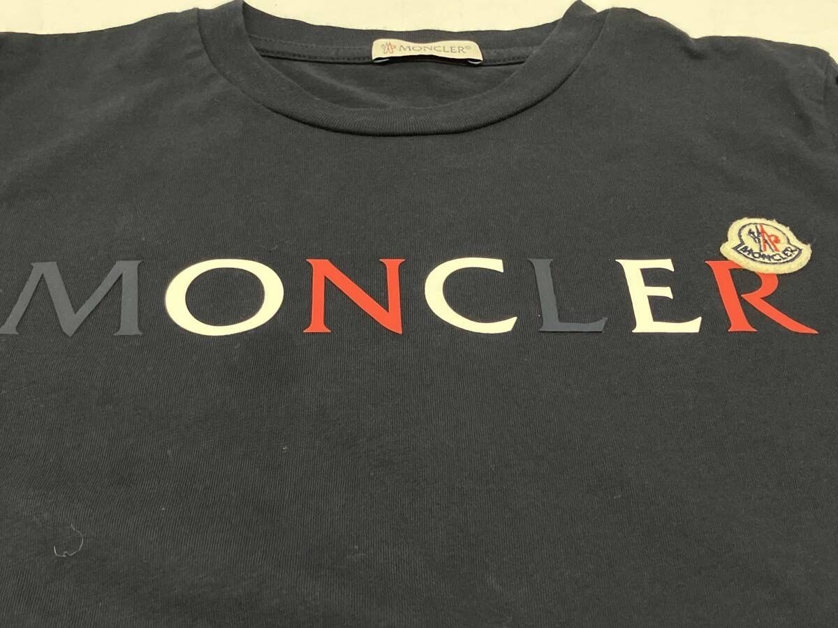 MONCLER モンクレール キッズ 半袖Tシャツ ロゴ入り サイズ10A 140cm