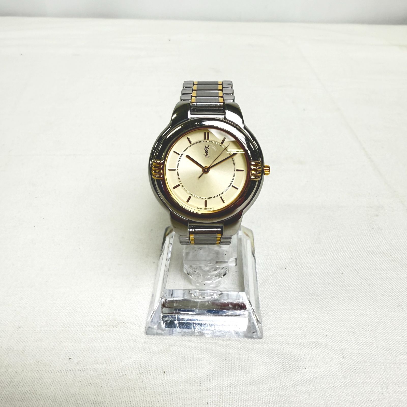 D2051-50-10】本物保障 腕時計 Yves Saint Laurent イブサンローラン