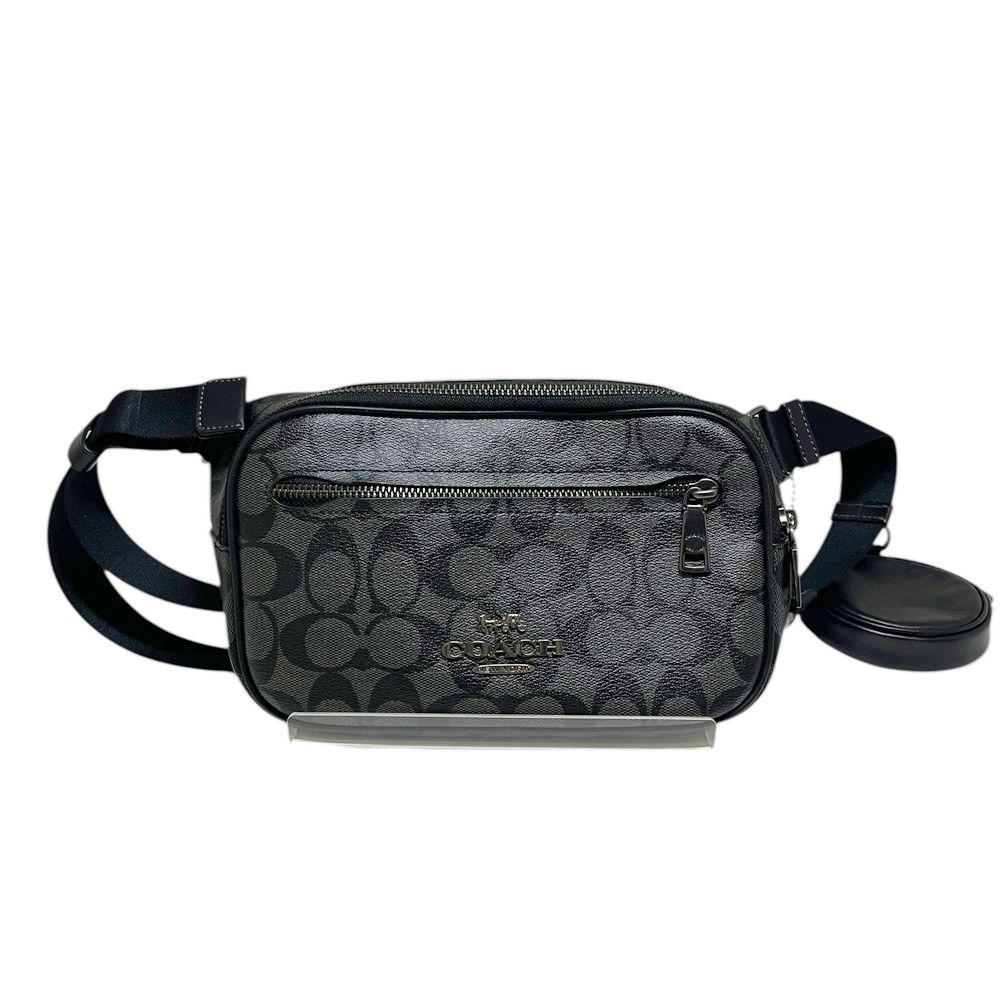 COACH シグネチャー　ボディバッグ　CJ506 メンズ　ウエストポーチ COACH【コーチ】CJ506 エリアスベルトバッグ ショップ ボディバッグ