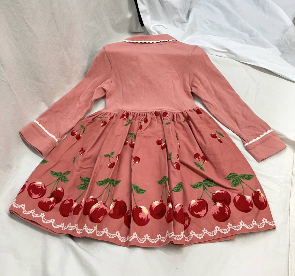 シャーリーテンプル♥エプロン付き♥ワンピース♥120cm♥ピンク シャーリーテンプル♥エプロン付き♥ワンピース♥120cm♥ピンク