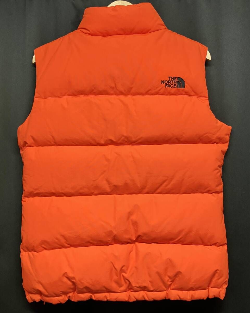 THE NORTH FACE ダウンベスト オレンジ/ブラック THE NORTH FACEノース