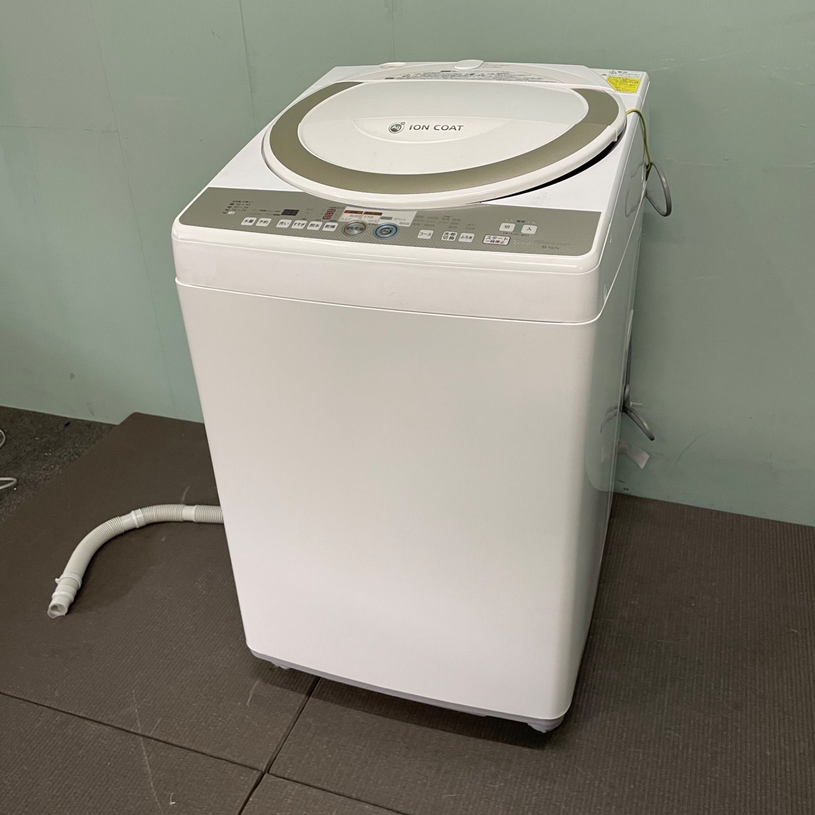 ♭ SHARP ES-TG73-N 2009年製 7.0kg 洗濯機 シャープ - メルカリ