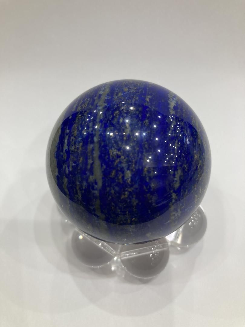 【パワーストーン】ラピスラズリ 球体 約4cm スタンド付き パワーストーン】ラピスラズリ 球体 約4cm スタンド付き