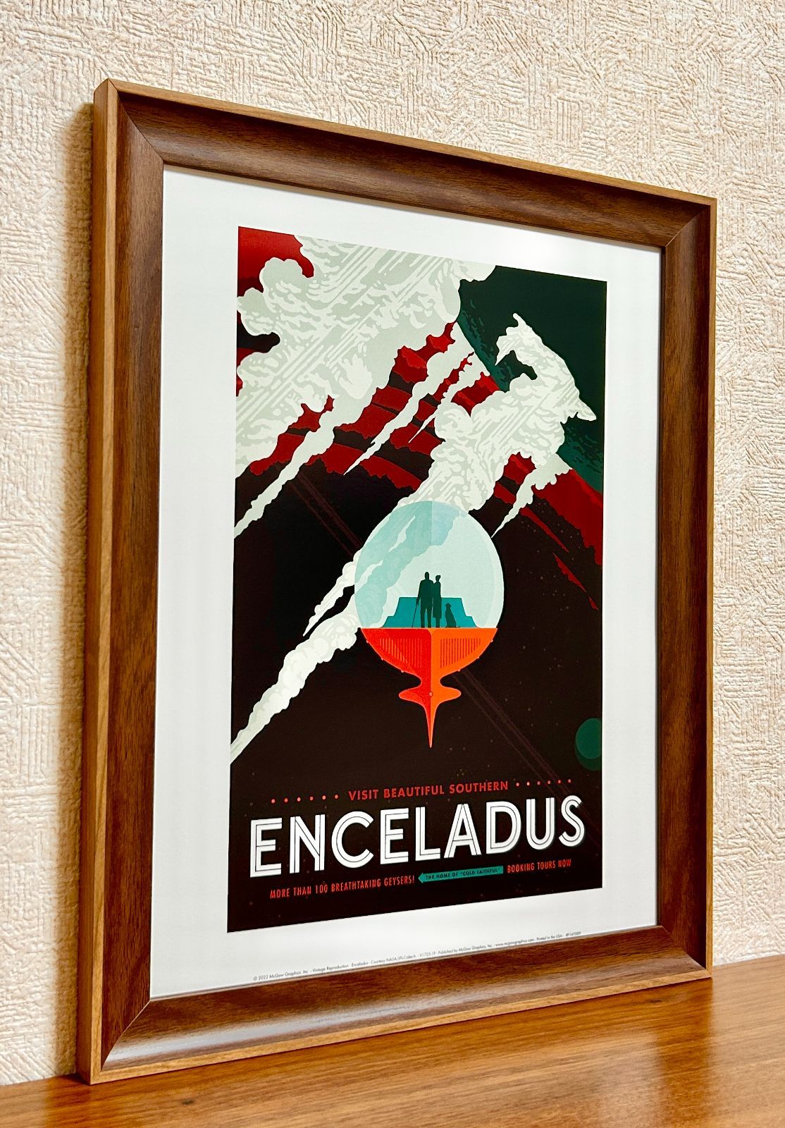 新品☆額縁付アートポスター☆Vintage Reproduction（ヴィンテージ・リ