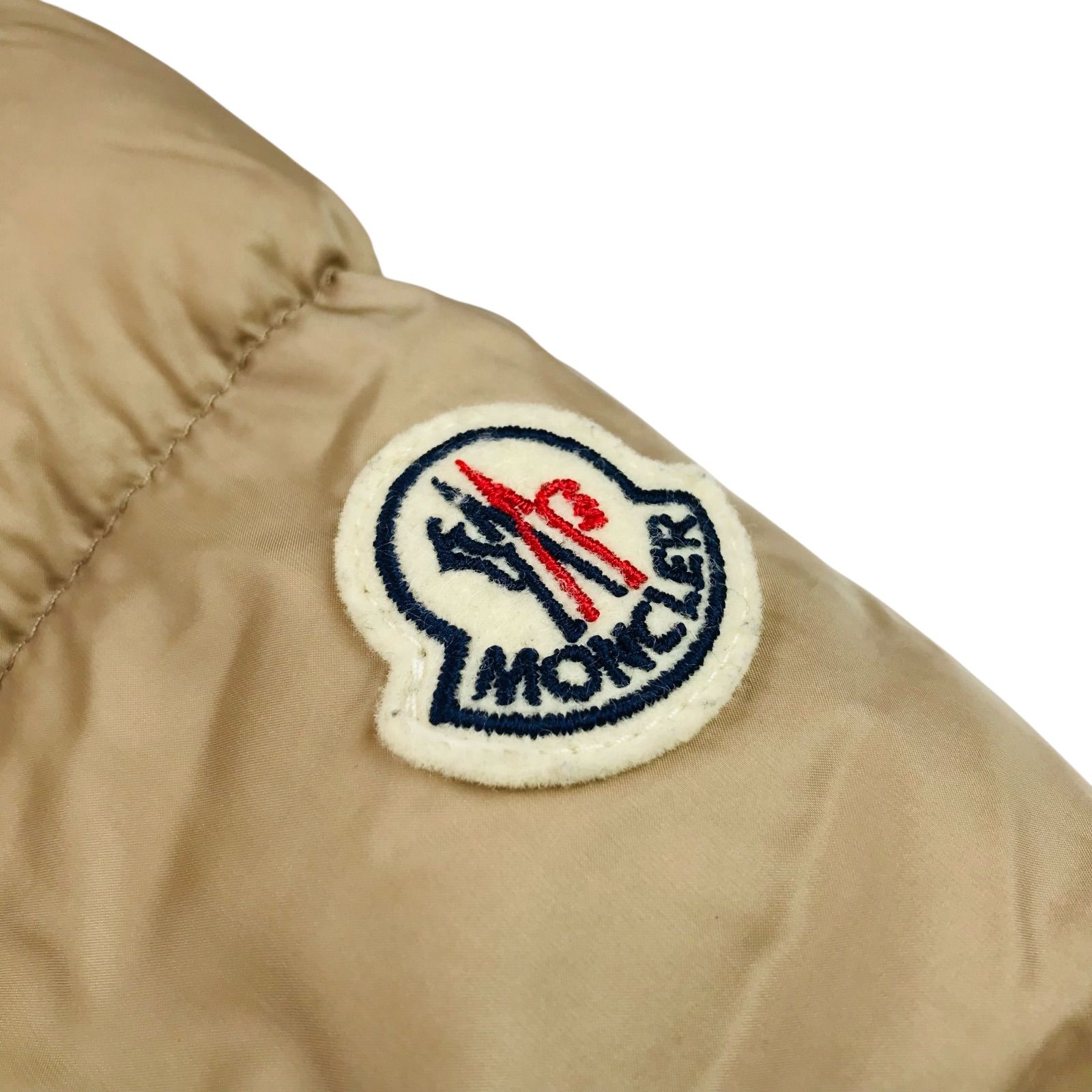 MONCLER モンクレール ダウンジャケット ワッペン Aライン ベルト 2 レア 限定 MONCLER モンクレール × ビームス カスタマーカード付属