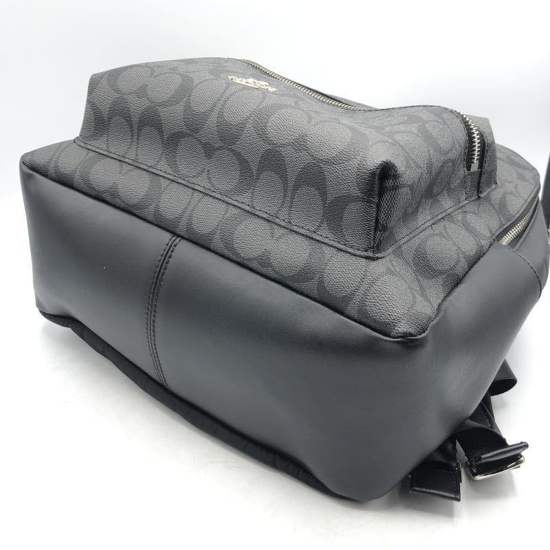 割引 【】COACH シグネチャーリュック ブラック グレー F58314 コーチ[17]