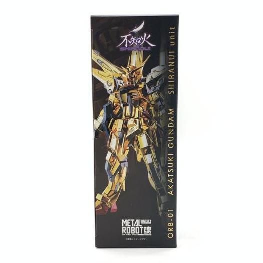 新品未開封 L ROBOT魂 アカツキガンダム シラヌイ METAL ROBOT魂 ＜SIDE MS＞ アカツキ（シラヌイ装備） SEED FREEDOM