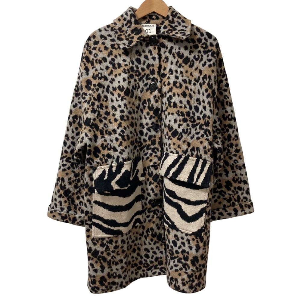 バーバリー 現行 バルマカーンコート レオパード 豹柄 ベージュ サイズ
