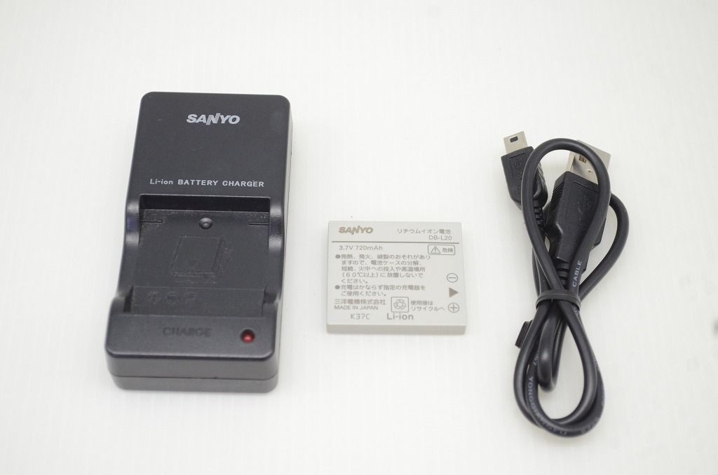 SANYO サンヨー Xacti DMX-CG6 デジタルビデオカメラ ネイビー 251118c