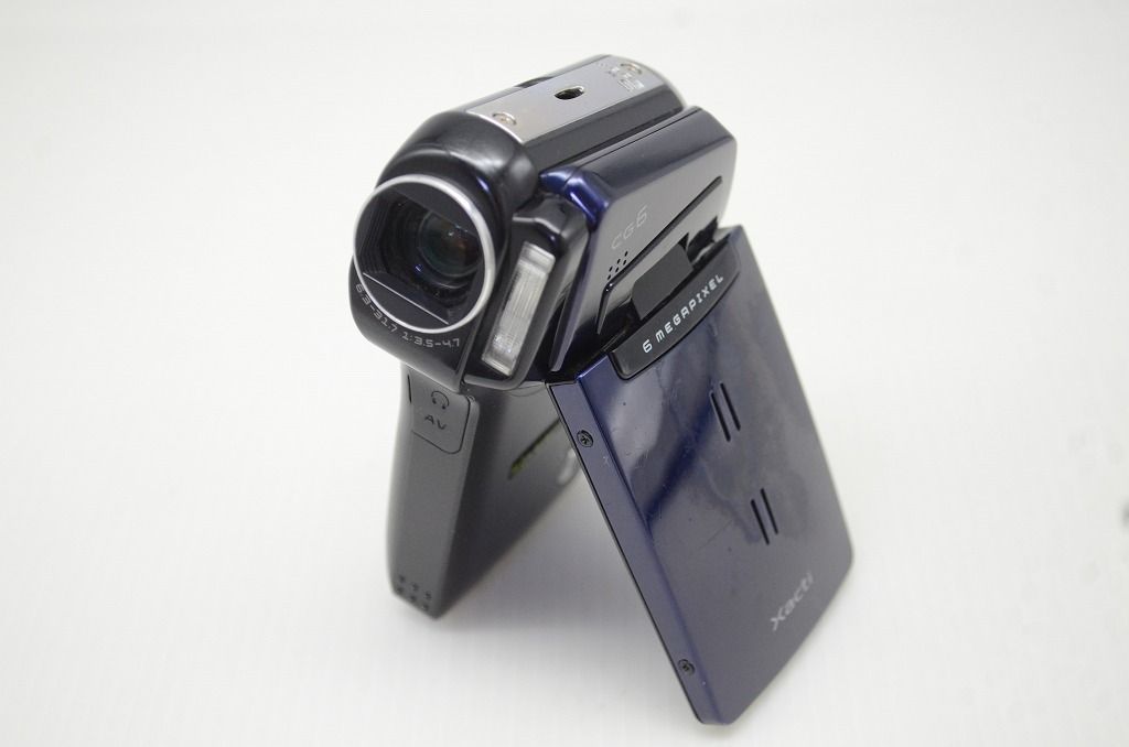 SANYO サンヨー Xacti DMX-CG6 デジタルビデオカメラ ネイビー 251118c
