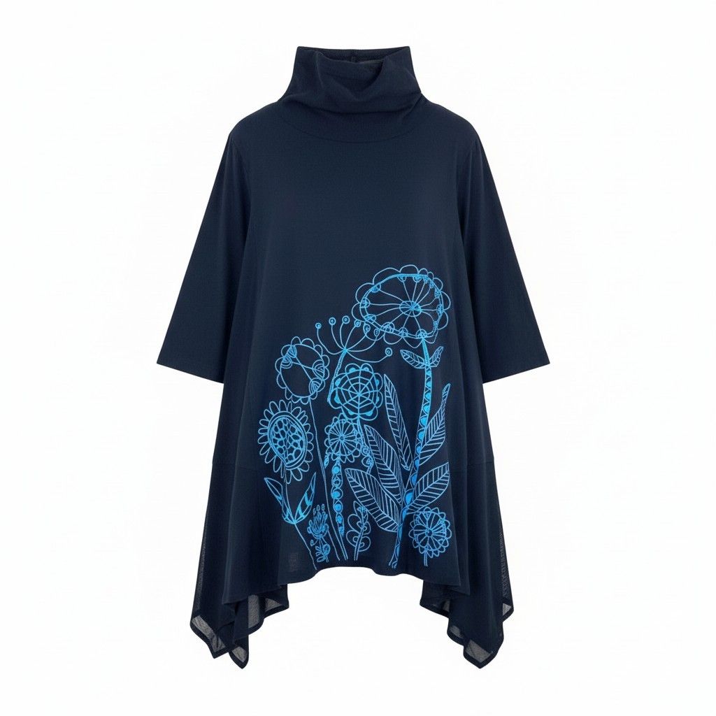 64k19 TOKUKO 1er VOL トクコプルミエヴォル 7分袖ワンピース フレア