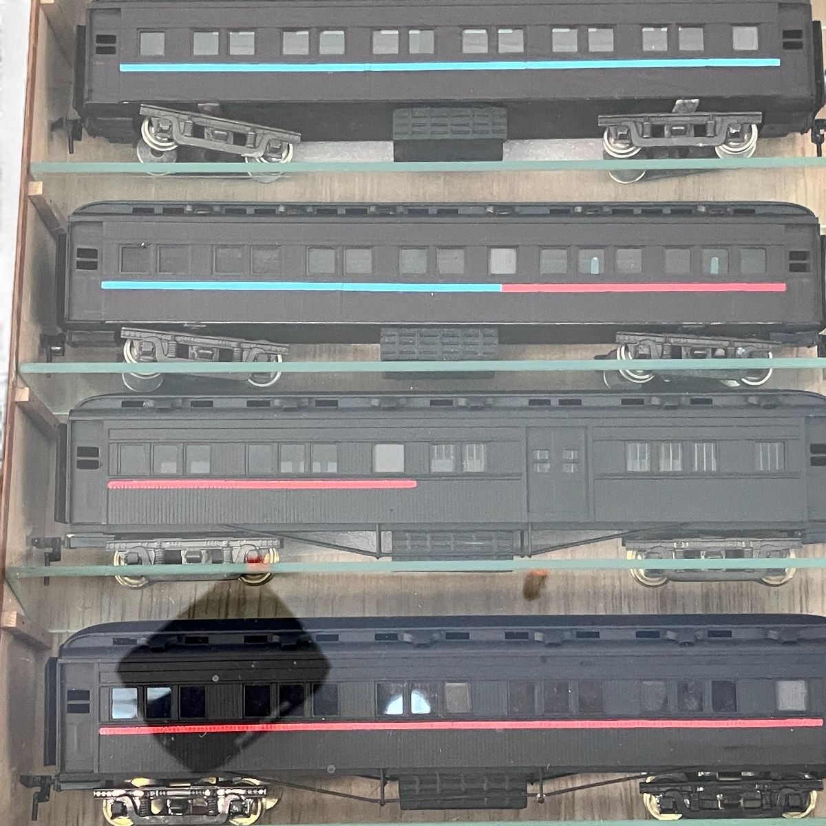 詳細不明 旧型客車 7両セット 鉄道模型 HOゲージ ジャンク Z10590855