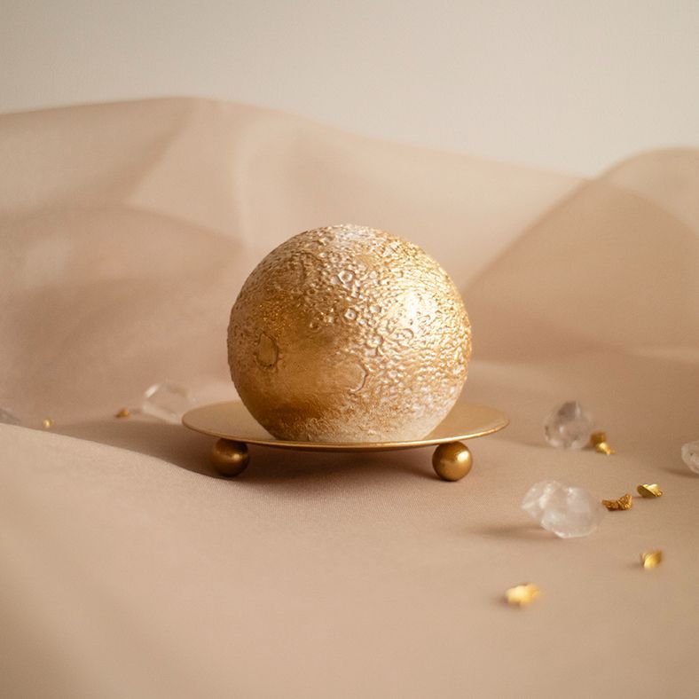 人気No.1！】夜を灯す 満月のアロマストーンオブジェ《tiny moon stone 》