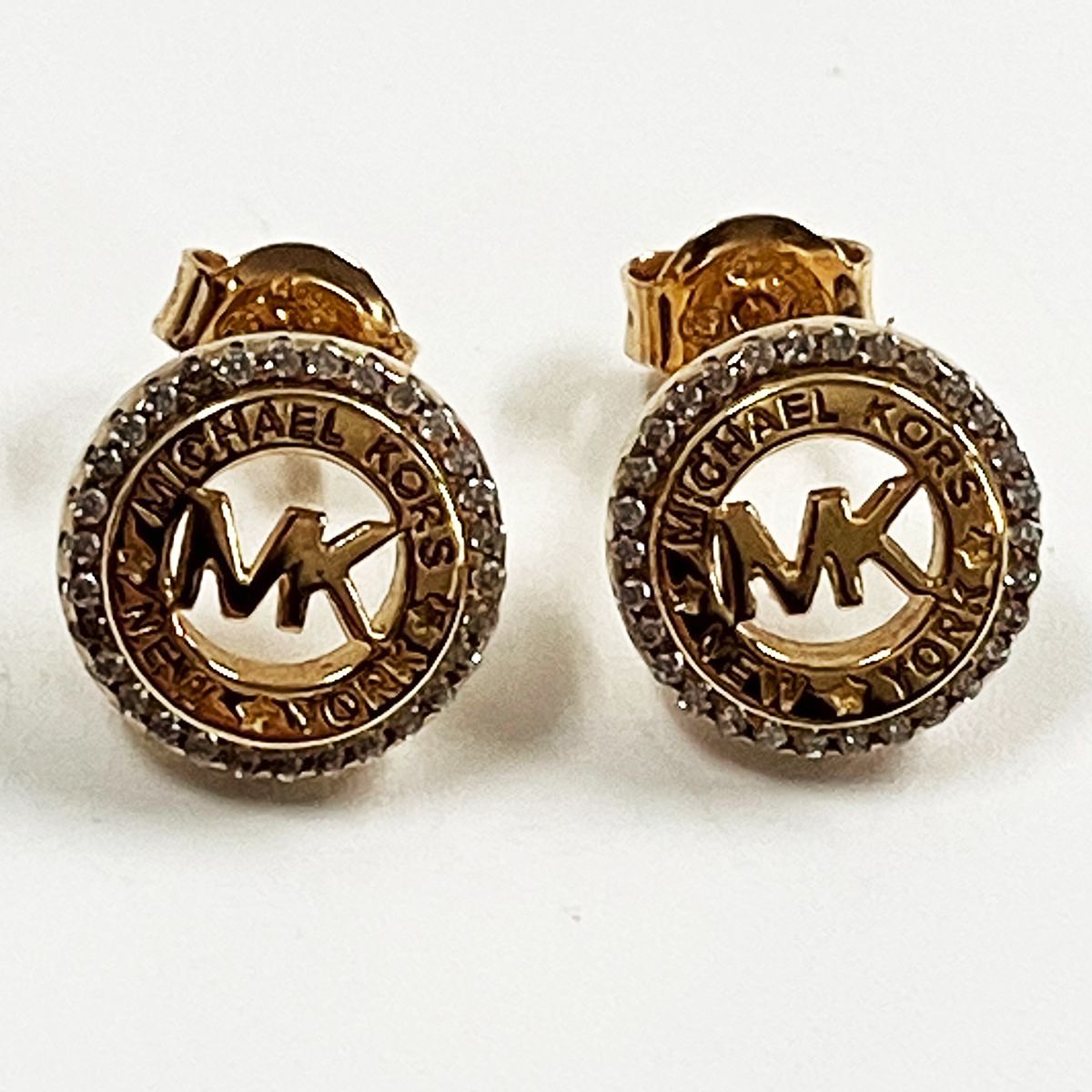 MICHAEL KORS MICHAEL KORS ピアス MKロゴピアス ゴールド MK 