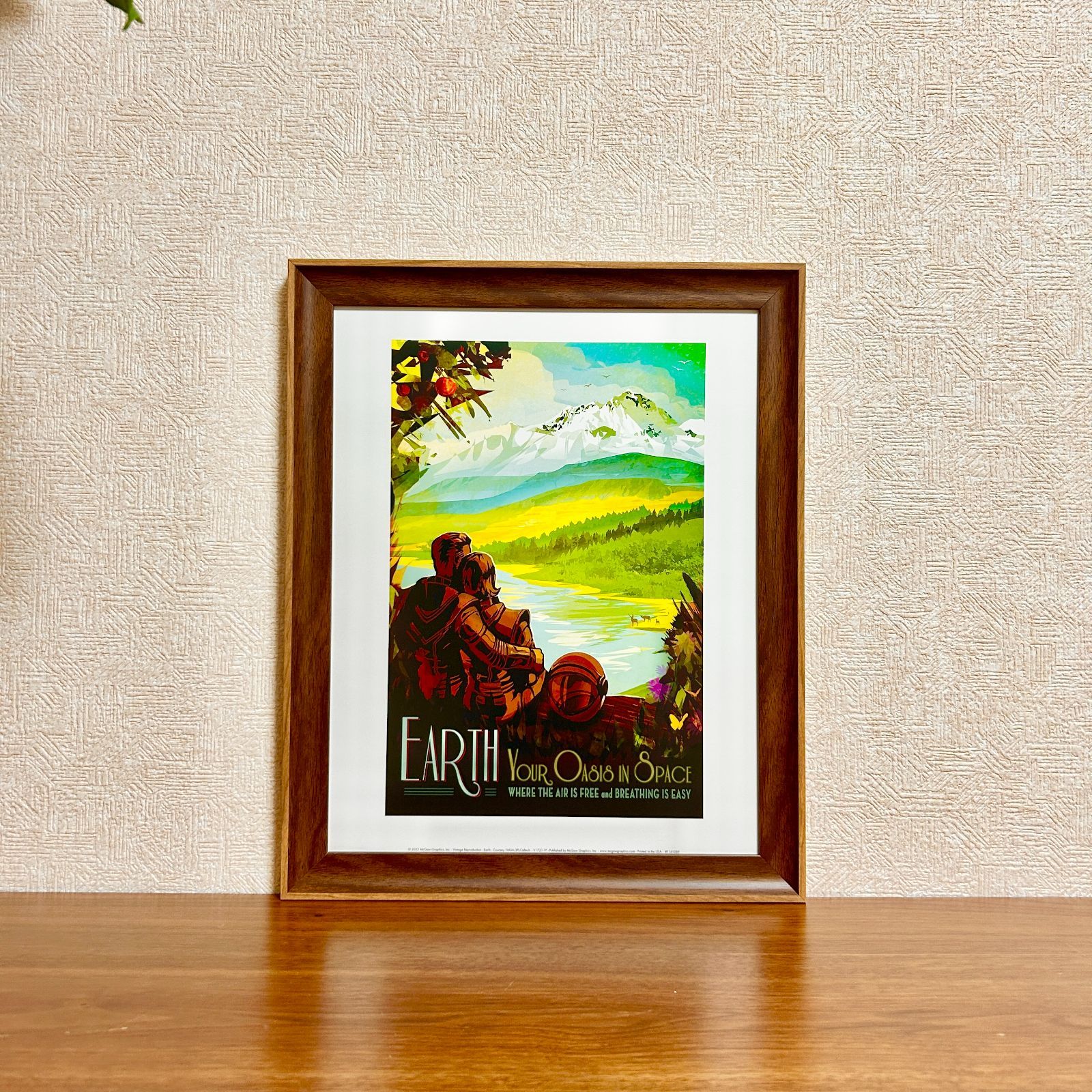 新品☆額縁付アートポスター☆Vintage Reproduction（ヴィンテージ・リ