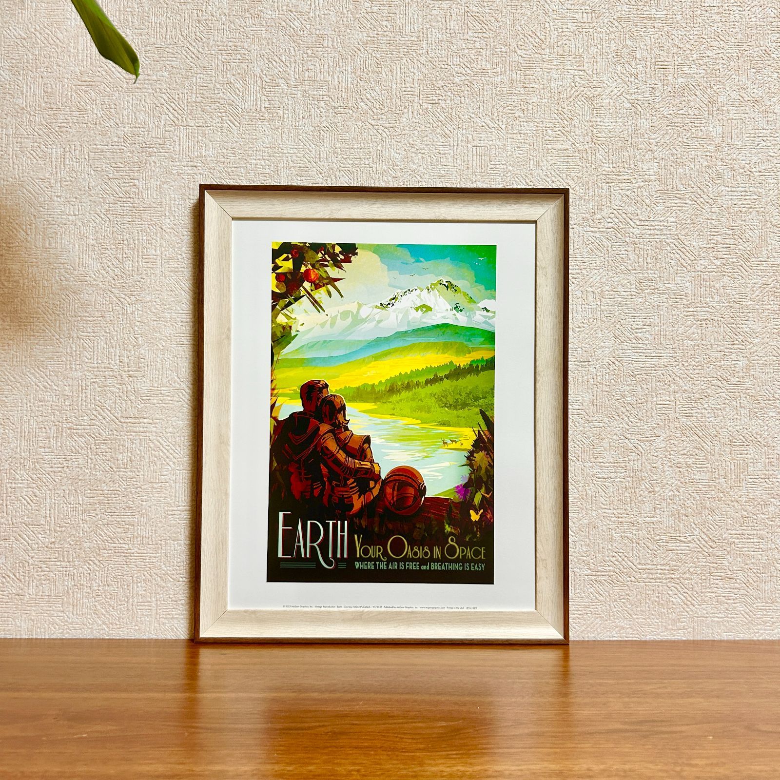 新品☆額縁付アートポスター☆Vintage Reproduction（ヴィンテージ・リ
