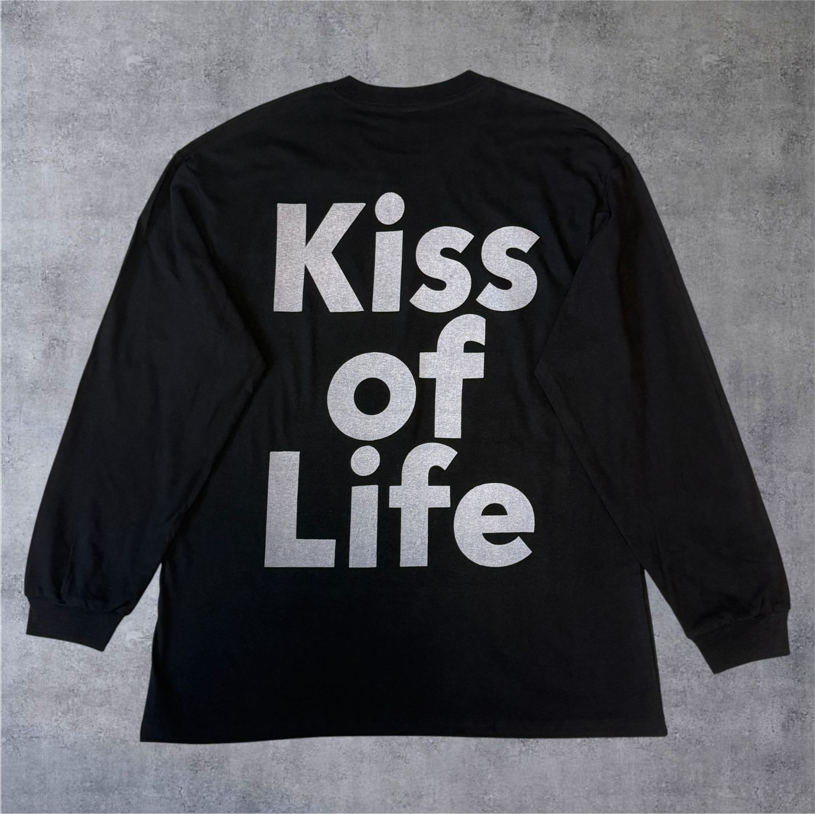 SADE シャーデー Kiss of Life ブラック 長袖Tシャツ バンド バンT