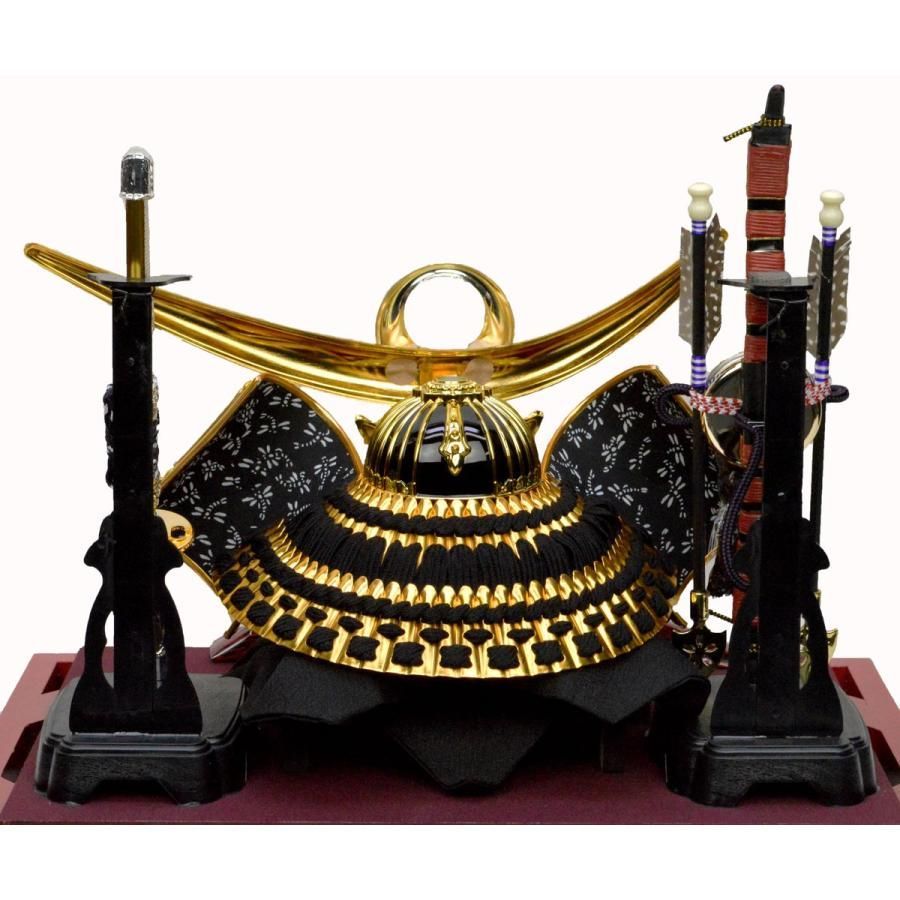 五月人形】兜ケース飾り【北寿】 -Birthday Kabuto- 上杉謙信公兜