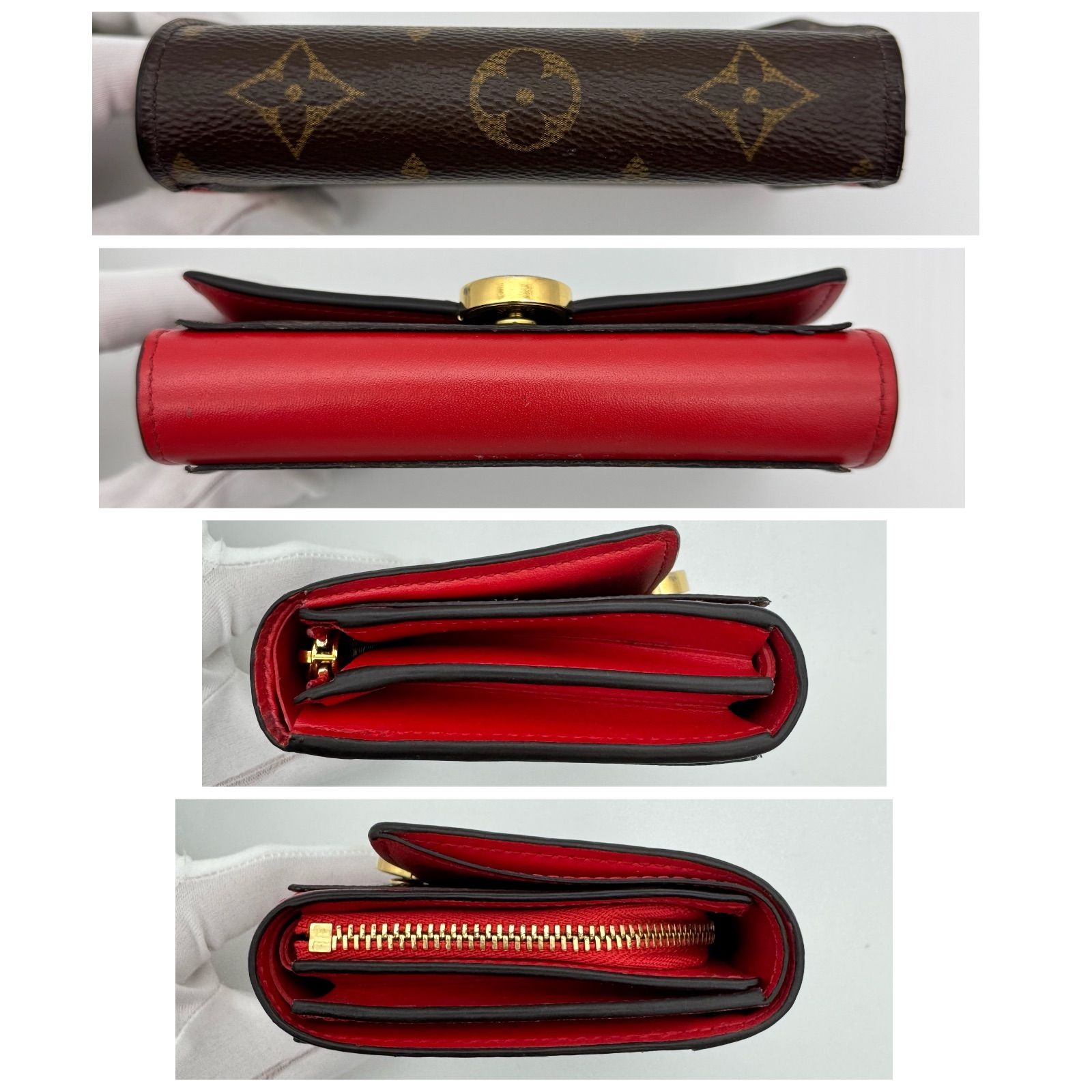 箱付き】ルイヴィトン LOUIS VUITTON 折財布 モノグラム