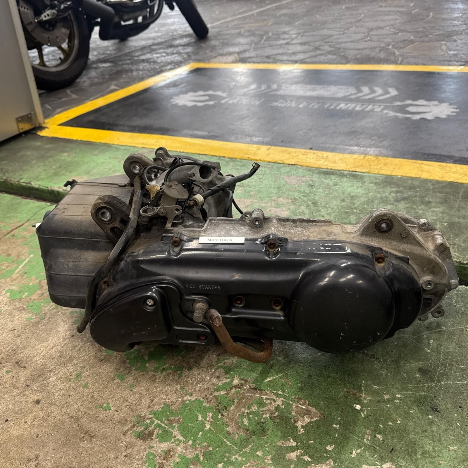 アドレス110 cf11a エンジン　部品取り用に！ SUZUKI アドレス110 CF11A エンジン 不動 スズキ - メルカリ