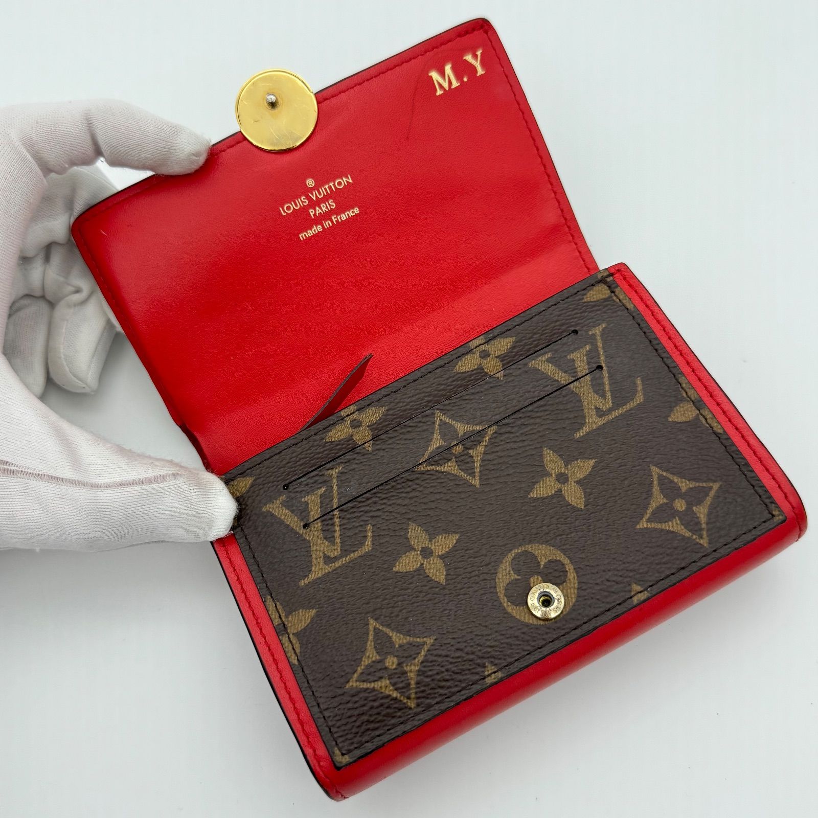 箱付き】ルイヴィトン LOUIS VUITTON 折財布 モノグラム