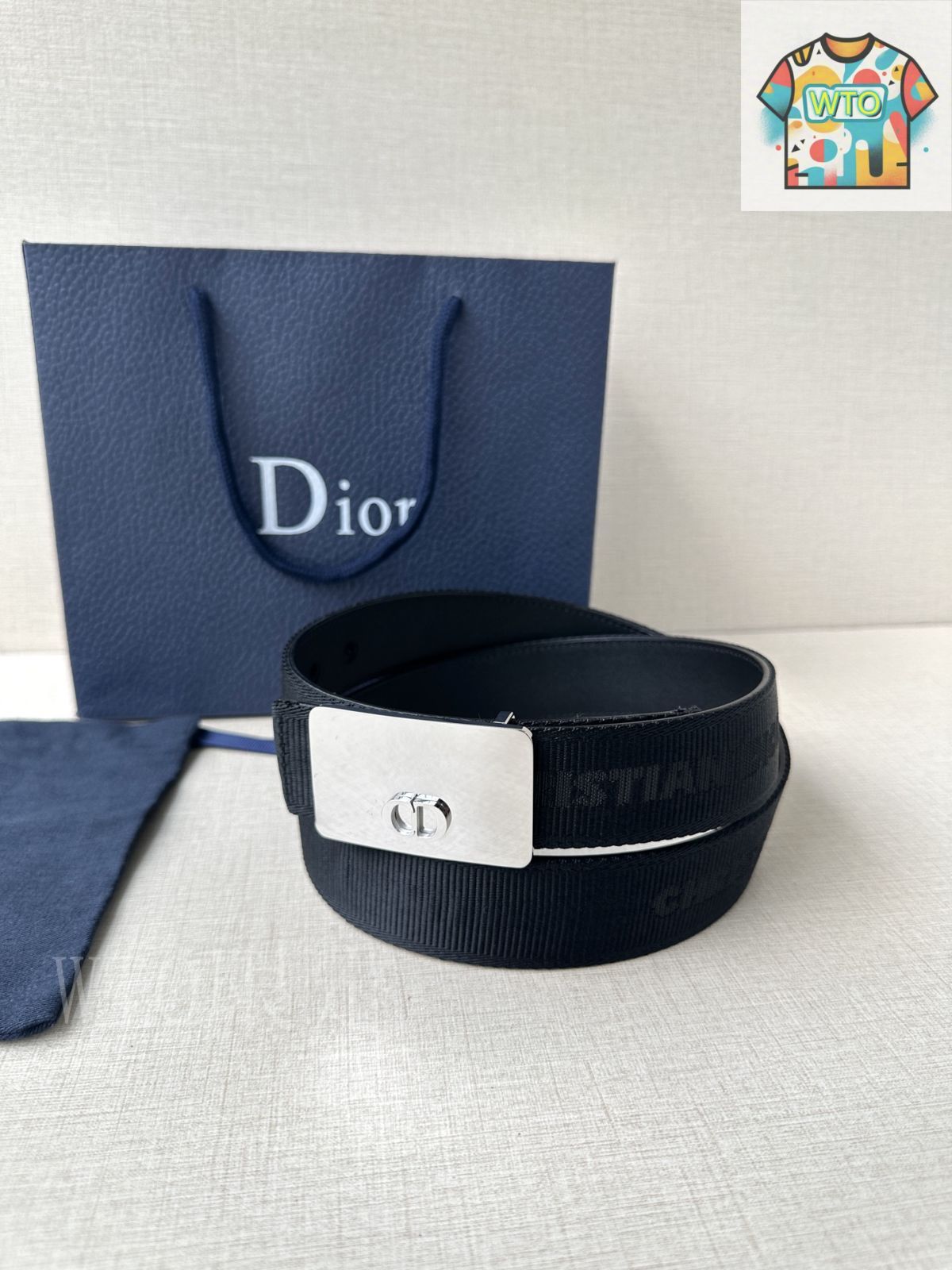 今日特価】Dior CD Icon メタルベルトバックル - メルカリ