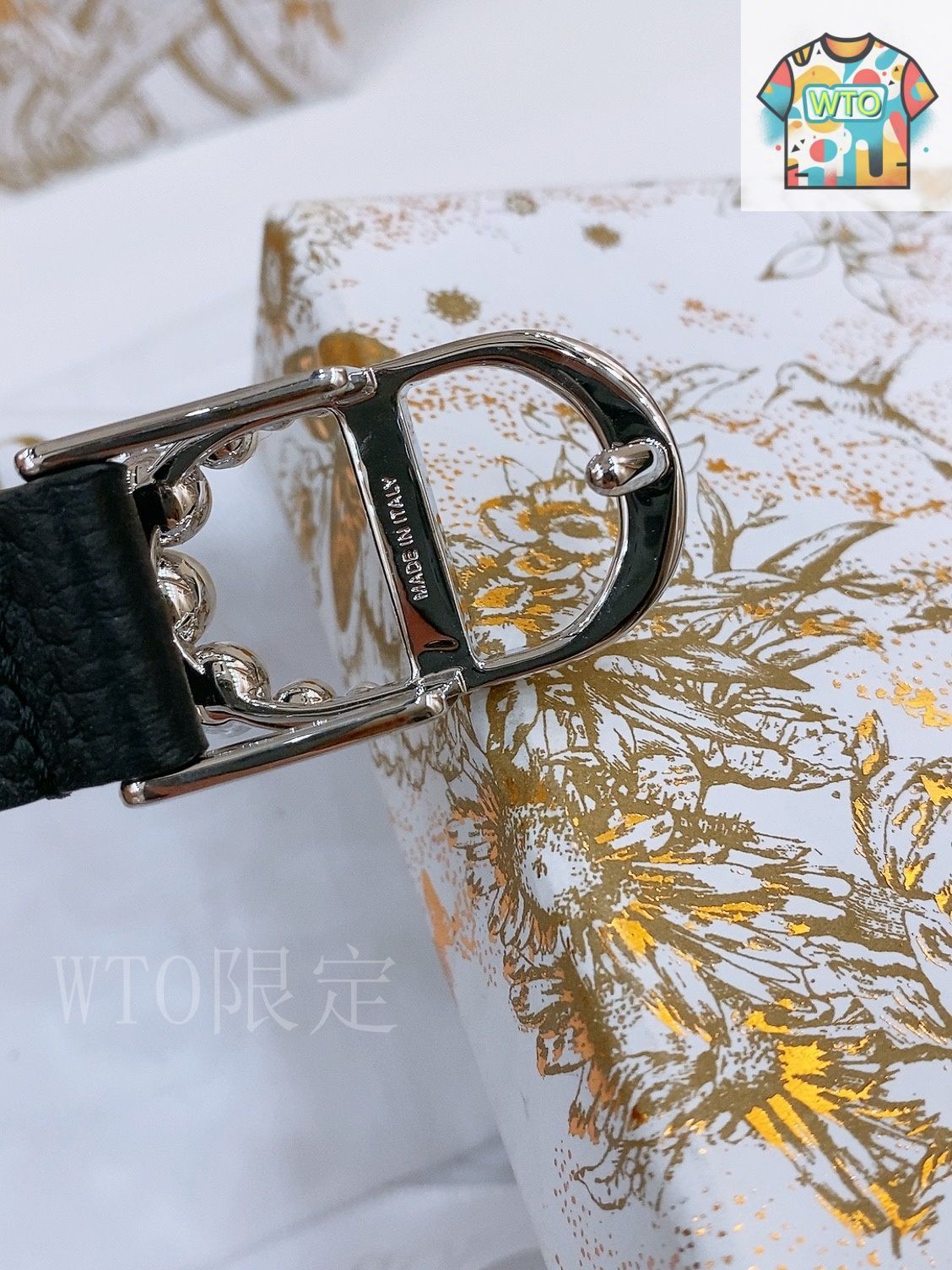 連休最終日お値下げ♡【Dior】saddleベルト/カーフスキン/ゴールド金具 大人気！ディオール ベルト 偽物 saddle 30mm カーフスキン deh07344