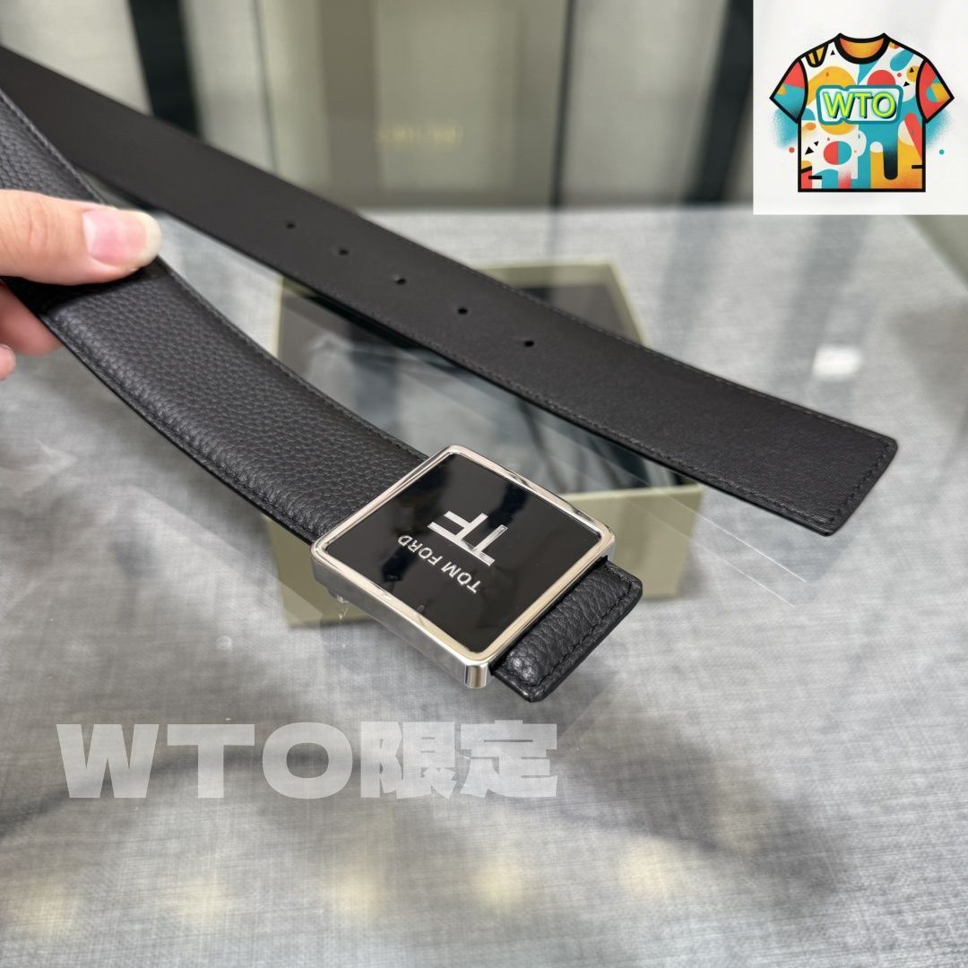 今日特価】Tom Ford ダブルフェイスレザーベルト - メルカリ