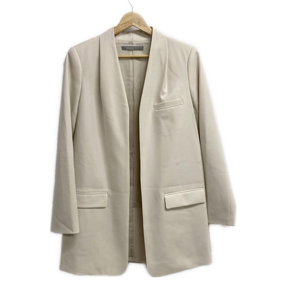 【美品】2023AW Theory luxe ジャケット 38 アイボリー theory luxe(セオリーリュクス) ジャケット サイズ38 M レディース